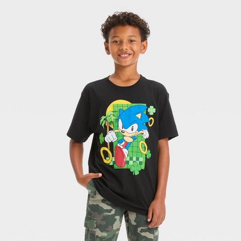 Sonic shirts best sale for boys