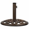 vidaXL Umbrella Base Bronze 15.7"x15.7"x12.6" Cast Iron - 3 of 4