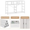 10-Drawer Fabric Dresser Modern Chest of Drawers with Fabric Bins & Sturdy Steel Frame,Multi-Scene Dresser for Living Room/Hallway,(Easy Assembly) - 4 of 4