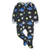 Gerber Infant and Toddler Boys' Fleece Footed Pajamas, 2-Pack - 2 of 4