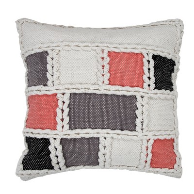 22"x22" Oversize Landscape Square Throw Pillow - SAATVIK