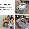 Foam Center Console Dog Car Seat for Small Dogs Under 13 lbs - 2 of 4