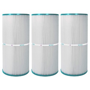 Hurricane Filters Replacement Spa Filter Cartridge for Filbur FC-3921, Limelight Hot Tub, 2018 and model Pulse, Flash, Flair, Prism, Beam 1, 3 Pack - 1 of 4