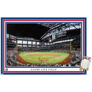 Trends International MLB Texas Rangers - Globe Life Field 22 Unframed Wall Poster Prints - 1 of 4