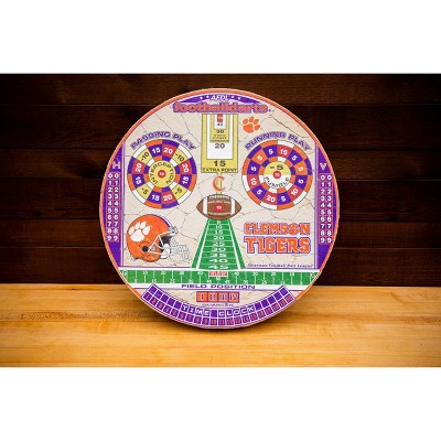 NCAA Clemson Tigers Official Football Dartboard