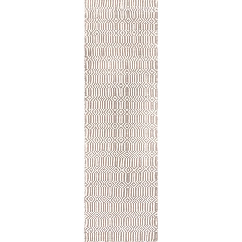 Newton Holden Hand Woven Recycled Plastic Indoor/Outdoor Rug Brown - Erin Gates by Momeni, 1 of 10