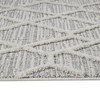SEVOBAL Rugs Pebble Pattern Indoor Area Rug with Non-Slip Backing for Modern Home and Office Decor, Gray, 84"*60"*0.25" - 2 of 4