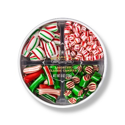 Holiday Assorted Classic Candies Tin - 6oz - Wondershop™