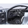 Ford Mustang Shelby GT500 Iconic Silver Metallic with Black Stripes 1/18 Model Car by Autoart - 4 of 4