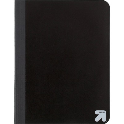 College Ruled Black Composition Notebook - up & up™
