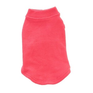 Gooby Stretch Fleece Cold Weather Dog Vest, Medium, Pink - 1 of 1