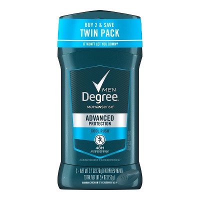 Degree Men Advanced Protection Cool Rush Antiperspirant & Deodorant Stick - 2.7oz