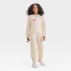 Girls' French Terry Jogger Pants - Cat & Jack™ - 3 of 3