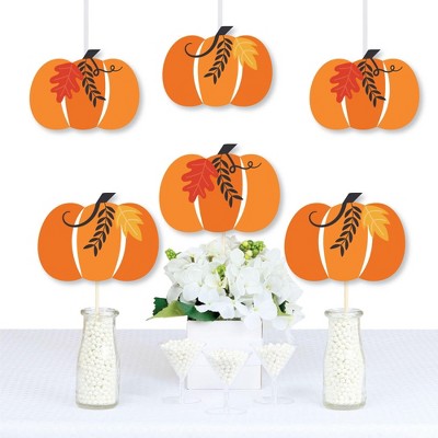 Big Dot Of Happiness Girl Little Pumpkin - Decorations Diy Fall Birthday  Party Or Baby Shower Essentials - Set Of 20 : Target