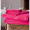 8 Piece Towel Set, 100 Ring Spun Cotton, Hot Pink, Ultra Soft, Hotel Quality Bath Towels 27x54, Hand Towels 16x28 Washcloths 13x13 - 3 of 4