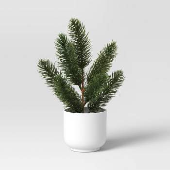 Mini Artificial Pine Christmas Tree Green - Threshold™