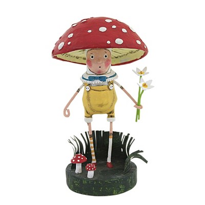 Lori Mitchell 7.0" Fun Guy Mushroom Flowers  -  Decorative Figurines