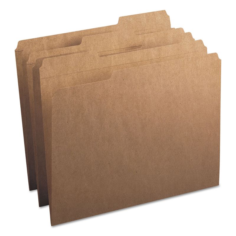 Smead Kraft File Folders 1/3 Cut Reinforced Top Tab Letter Kraft 100/Box 10734, 4 of 8