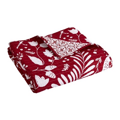 Oscar & Grace Bretton Woods Holiday Quilted Throw - Levtex Home