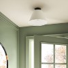 Flush Mount Simple Classics Collection Ceiling Light White - Threshold™ - image 2 of 4