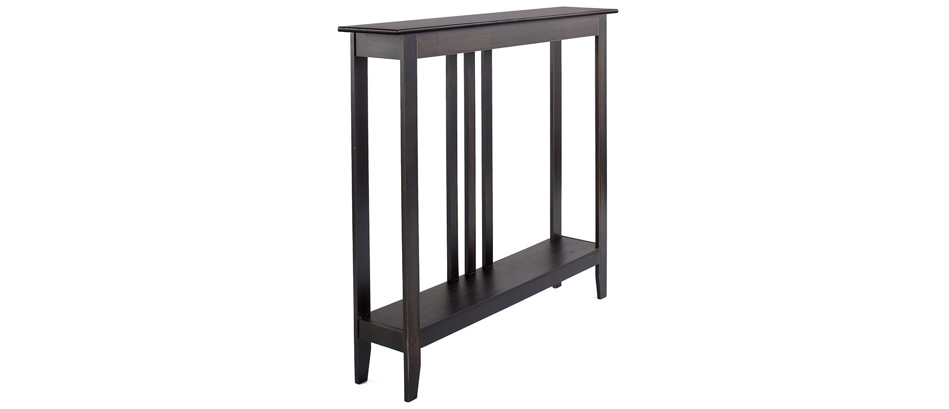 The Lakeside Collection Narrow Entryway Wood Console Accent Table - 32"H -