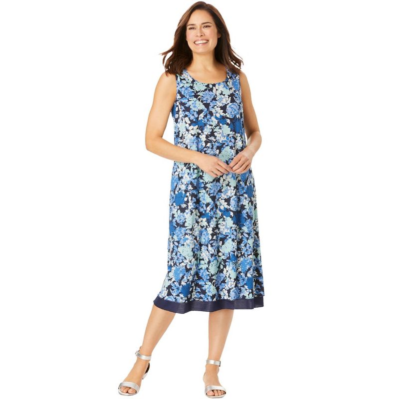 Woman Within Women's Plus Size Reversible Dress, 1 of 2