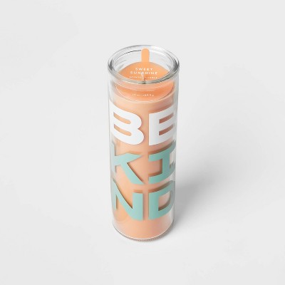 10oz Glass "Be Kind" Candle Sweet Sunshine - Room Essentials™