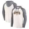 MLB San Francisco Giants Men's White Long Sleeve Lightweight Bi-Blend Hooded Sweatshirt - 3 of 3