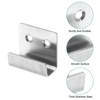 Unique Bargains Stainless Steel Mirrors Picture Display Wall Mounting Support Brackets 6 Pcs - 3 of 4