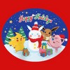 Girl's Pokemon Christmas Happy Holidays Snowman T-Shirt - image 2 of 4