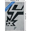 Trends International NBA San Antonio Spurs - Logo 25 Unframed Wall Poster Prints - 3 of 4