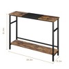 2 Tier Entryway Table, Console Tables for Entryway - 4 of 4