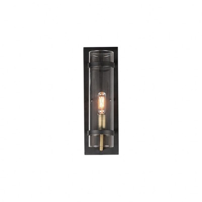 Maxim Lighting Capitol 1 - Light Flush Mount in  Black/Antique Brass