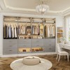 Aheaplus 48" Closet System with 5 Wood Drawers - 2 of 4