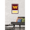 Trends International NFL Washington Commanders - Logo 22 Framed Wall Poster Prints - 2 of 4
