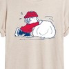 Women's - Peanuts - Linus Snowball Oversized Graphic T-Shirt - 2 of 4