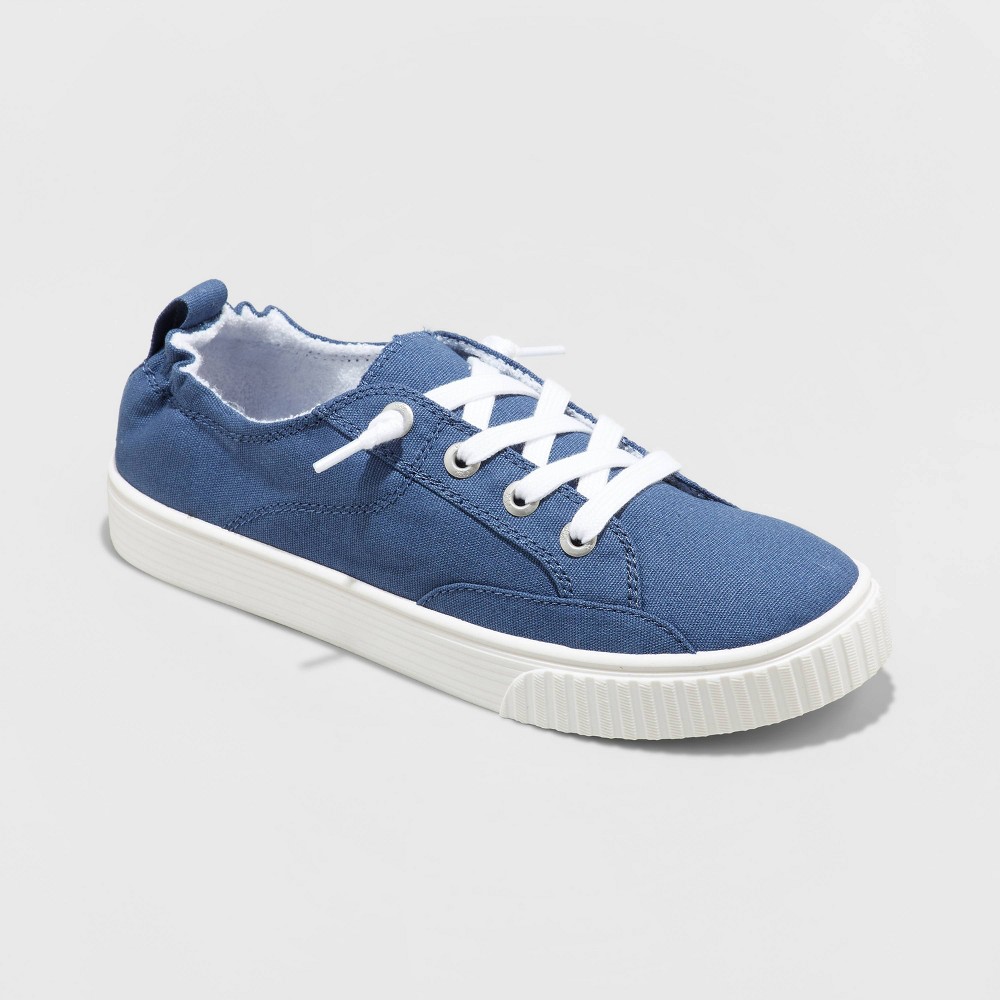 Women's Mad Love Akia Apparel Sneakers - Blue 6