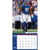 NFL New York Giants 2025 12"x12" Team Wall Calendar - 3 of 4
