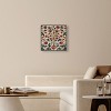 Art Remedy Ivory Floral Embroidery Chic Farmhouse Wall Art Framed - 2 of 4