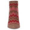 Memoi Color Zag Running Soft-Fit Cotton-Rich Low Cut Women's Socks - 2 of 3