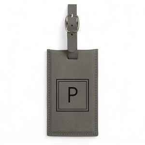 Personalization Mall Leatherette Luggage Tag - 1 of 3