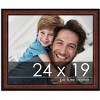 PosterPalooza | Decor Brown Picture Frame - UV Acrylic, Backing Board, Hanging Hardware Included - 2 of 4