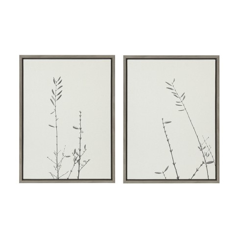 Kate And Laurel Sylvie Retro Tennessee Botanicals Framed Canvas By ...