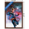 Trends International Marvel Cinematic Universe - Captain Marvel - Stars Framed Wall Poster Prints - 3 of 4