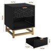 2/3/4/5/6 Drawer Dresser for Bedroom,Chest of Drawers with Metal Base - 2 of 4