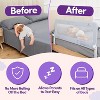 ComfyBumpy Bed Rail for Toddlers, Toddler Bed Rails for Twin, Full & Toddler Bed Size,  Baby Bed Side Rail for Kids - 3 of 4