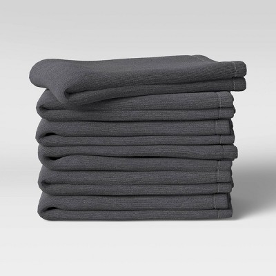 Gray Flour Sack Towels, Grey Tea Towels, Set of 12