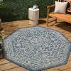 JONATHAN Y Malta Bohemian Medallion Textured Weave Indoor/Outdoor Area Rug - 4 of 4