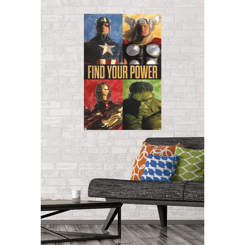 Trends International Marvel Comics - Avengers Grid Unframed Wall Poster Prints, 2 of 7