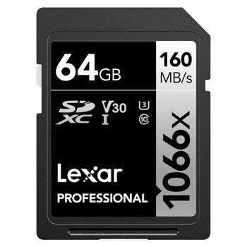 Lexar® Professional SILVER Series 1066x SDXC™ UHS-I Card (64 GB)